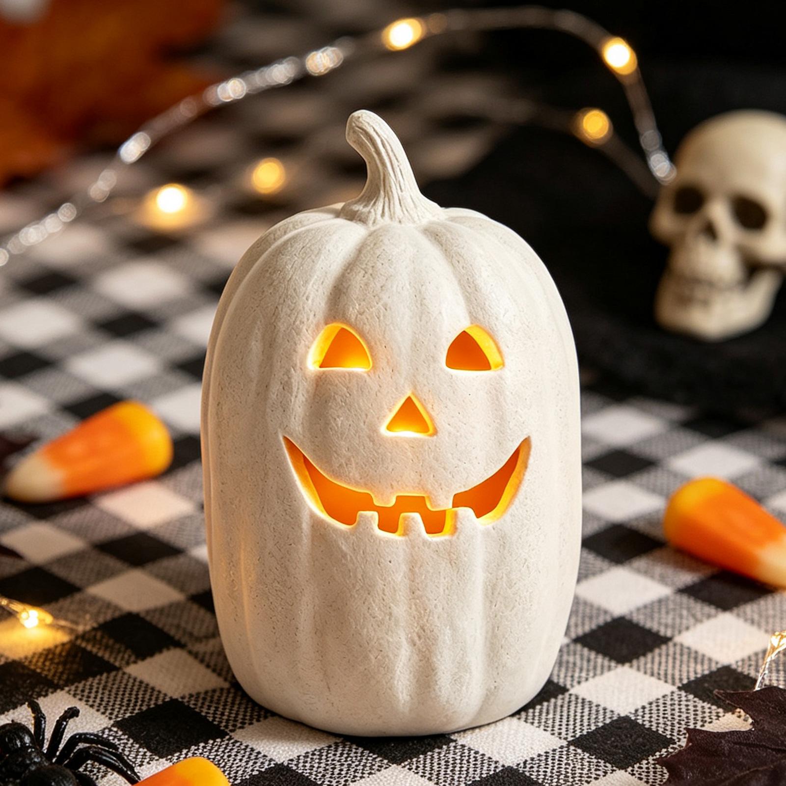 Pumpkin Lantern Halloween - Halloween Pompoenen Ambachten Harsen Pompoen Handgemaakte