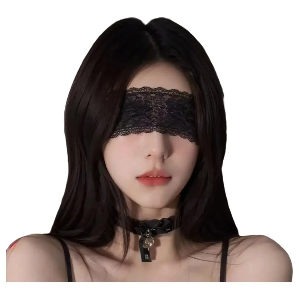 Halloween Party Supplies - Sexy kanten oogmasker, zwart bloemenblinddoek voor
