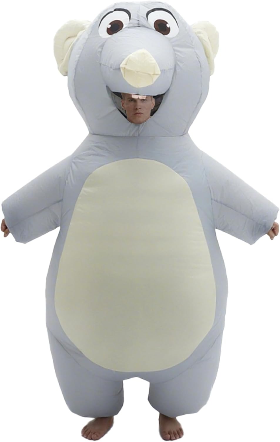 Halloween Costume Adult - Opblaasbaar muiskostuum voor volwassenen, opblaasbaar muiskostuum,