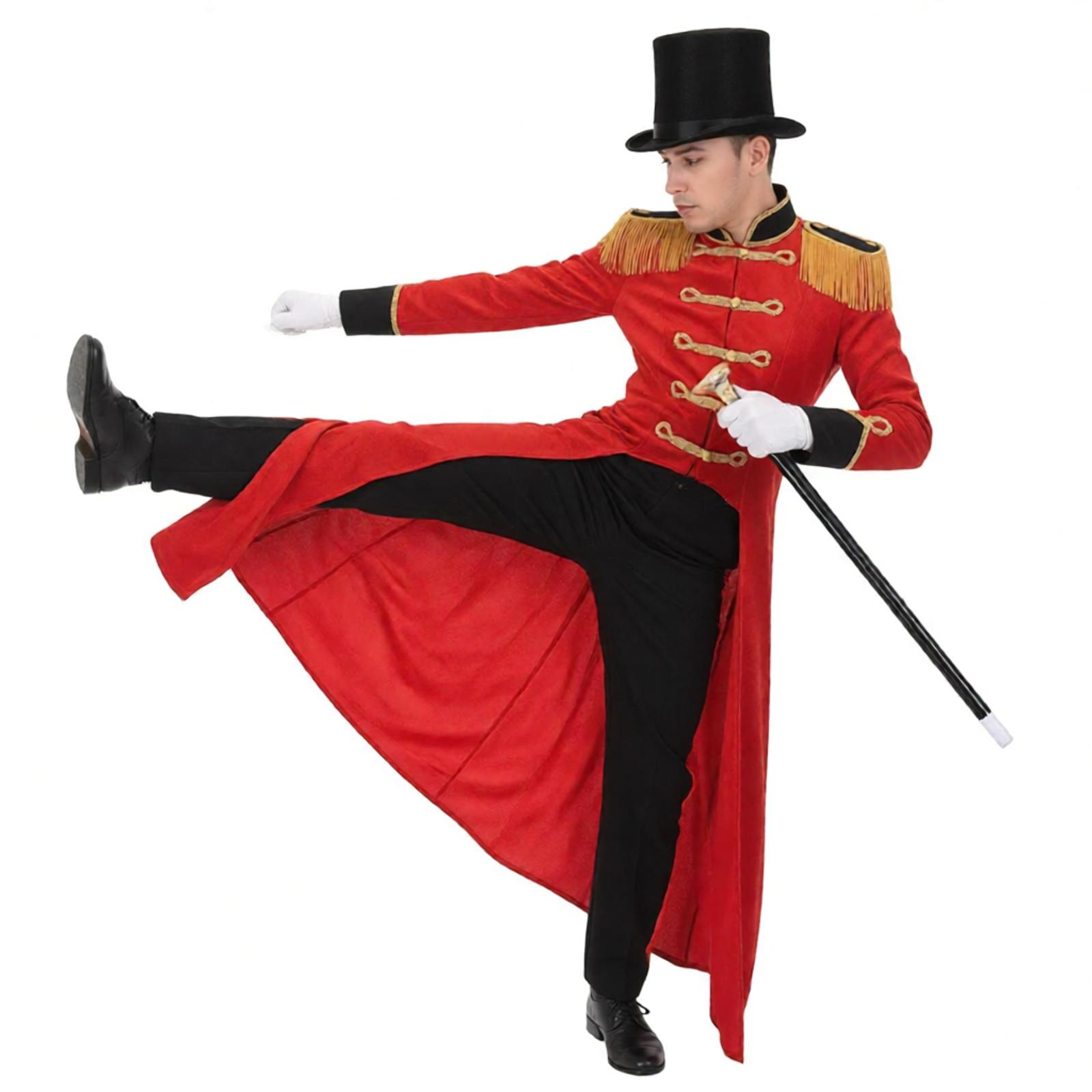 Halloween Costume Adult - Steampunk gotische middeleeuwse tailcoat, cosplaykostuum, tailcoatjas