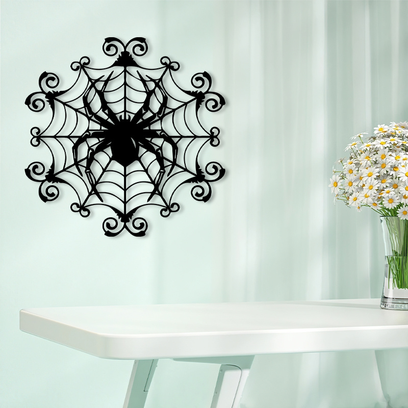 1 Vintage spinnenweb metalen w - Spider Web Halloween Decoration recensie en prijs