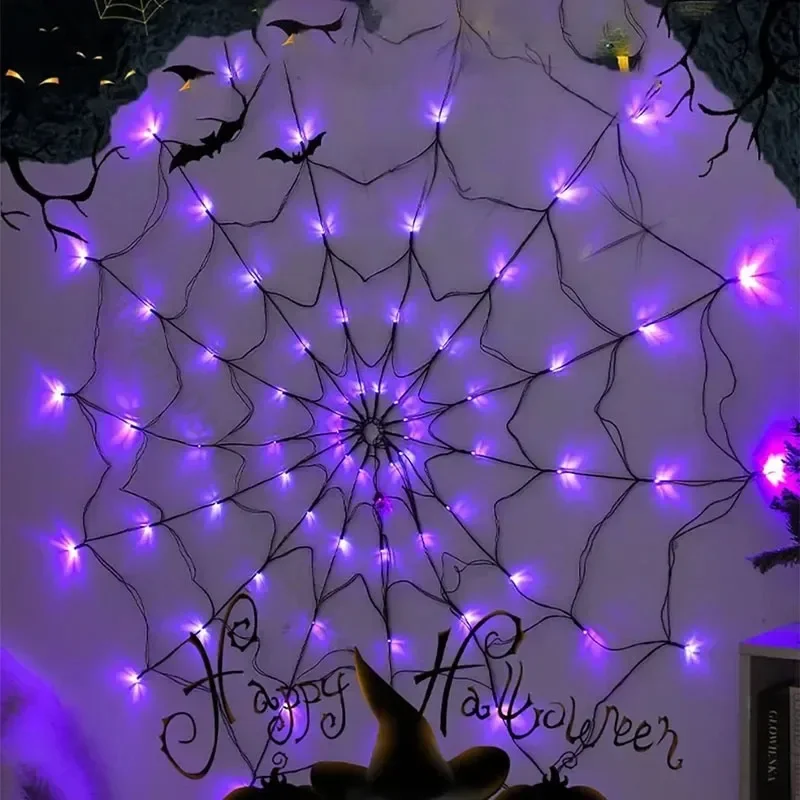 Halloween Spider Web Lichtslin - Spider Web Halloween Decoration recensie en prijs