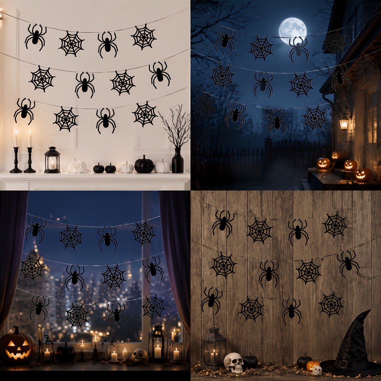 2 sets Halloween-spinnenweb-ba - Spider Web Halloween Decoration recensie en prijs