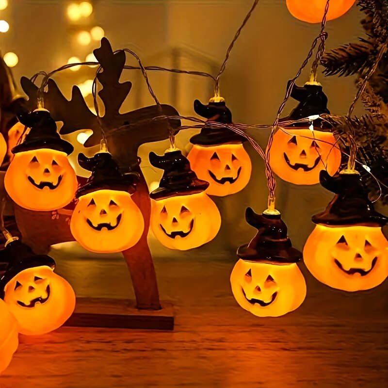 1,5 m/59,06 inch Halloween-pom - Halloween Led String Lights Orange recensie en prijs