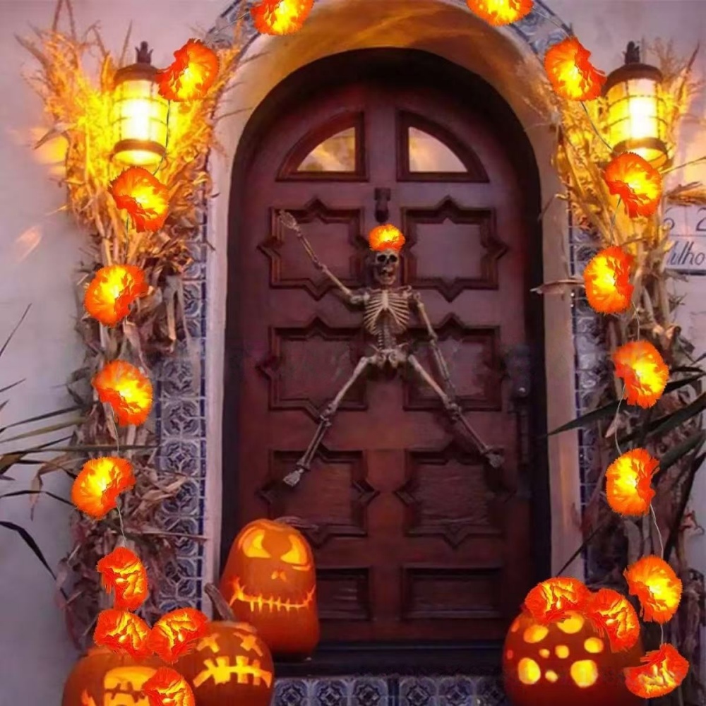 Goudsbloem LED-lichtsnoer voor - Halloween Led String Lights Orange recensie en prijs