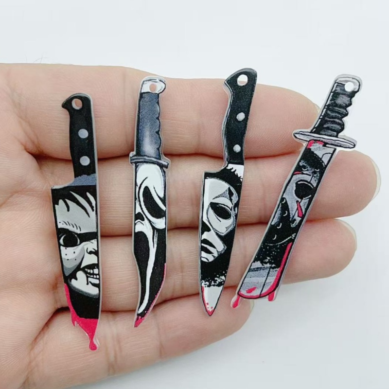 10 stuks acryl sieraden Hallow - Halloween Party Supplies recensie en prijs