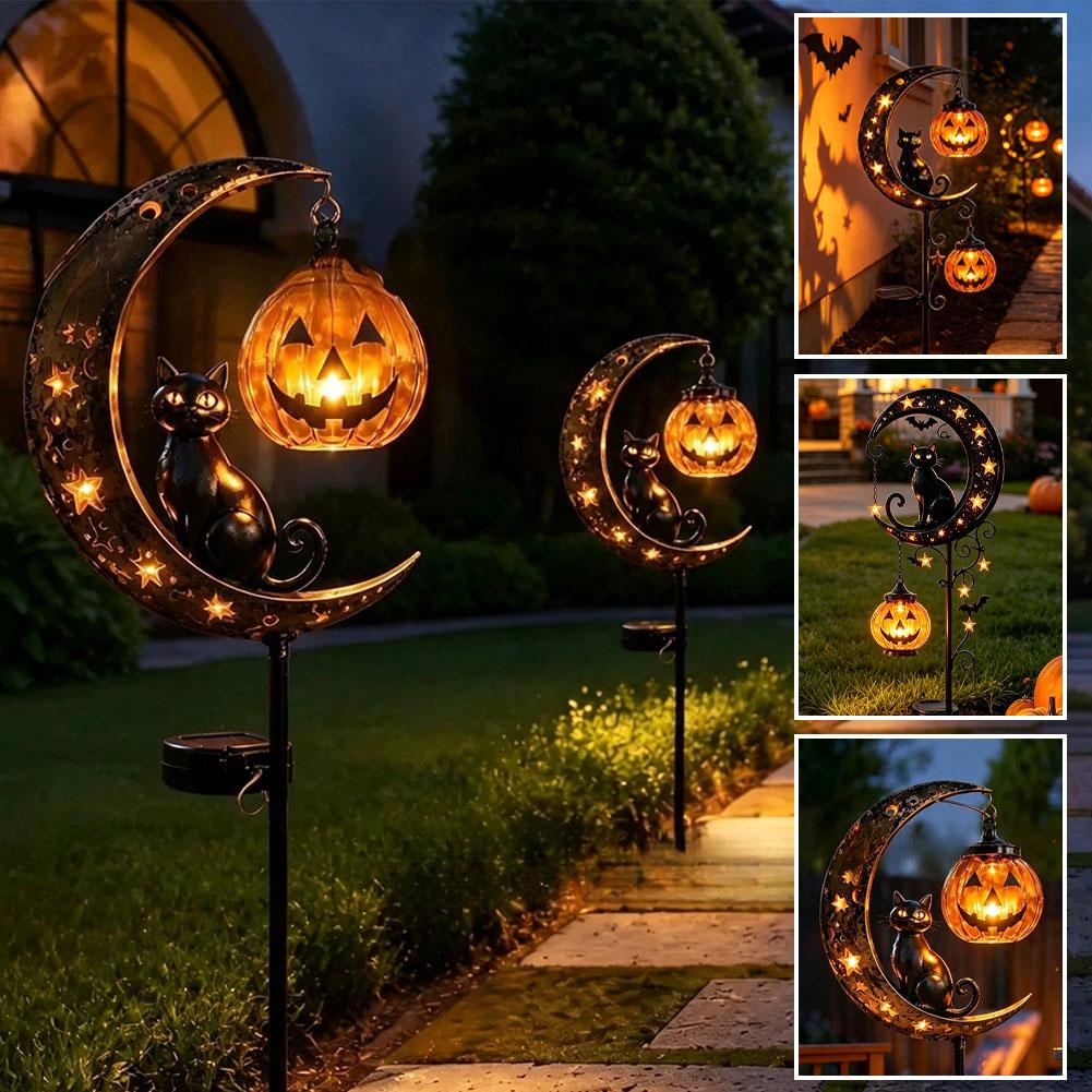 Halloween zwarte kat & pompoen - Pumpkin Lantern Halloween recensie en prijs