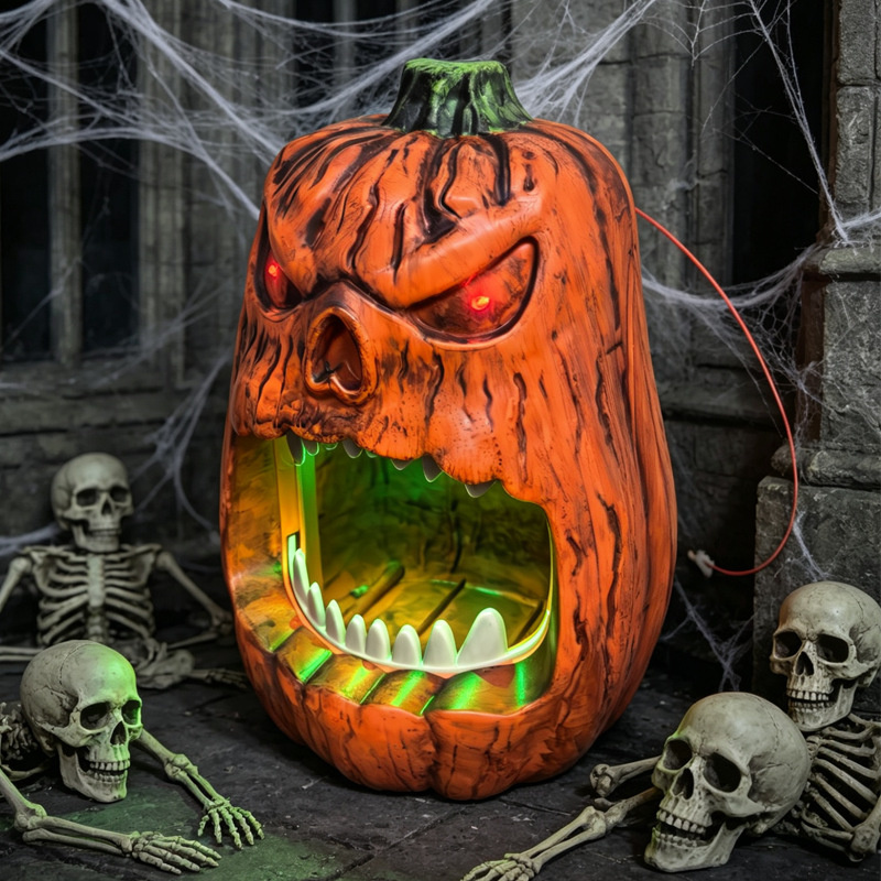 Halloween LED-verlichte pompoe - Halloween Pumpkin Decor Led recensie en prijs