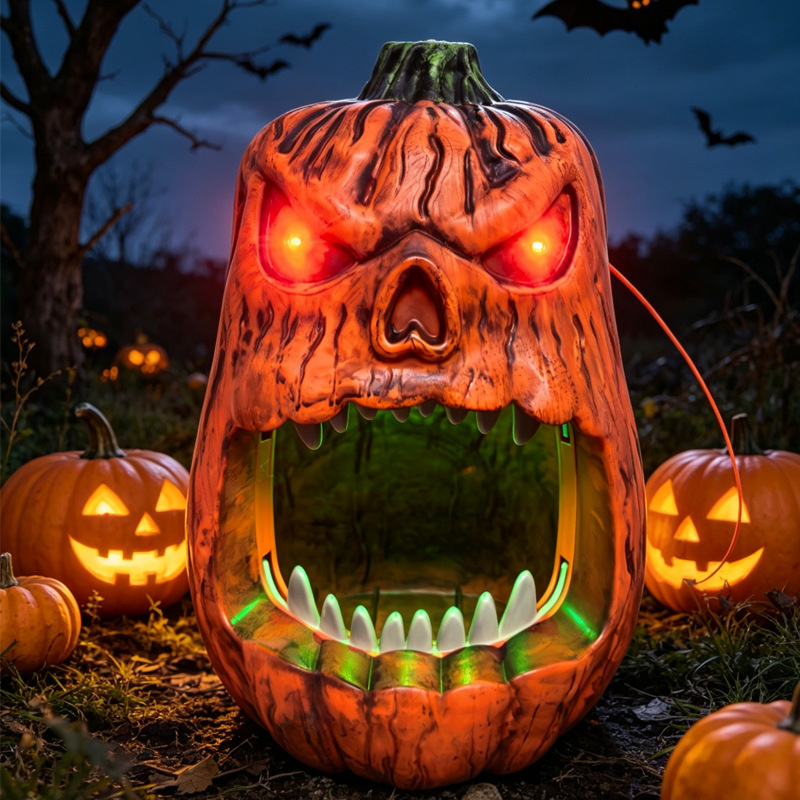 Halloween LED-verlichte pompoe - Halloween Pumpkin Decor Led recensie en prijs