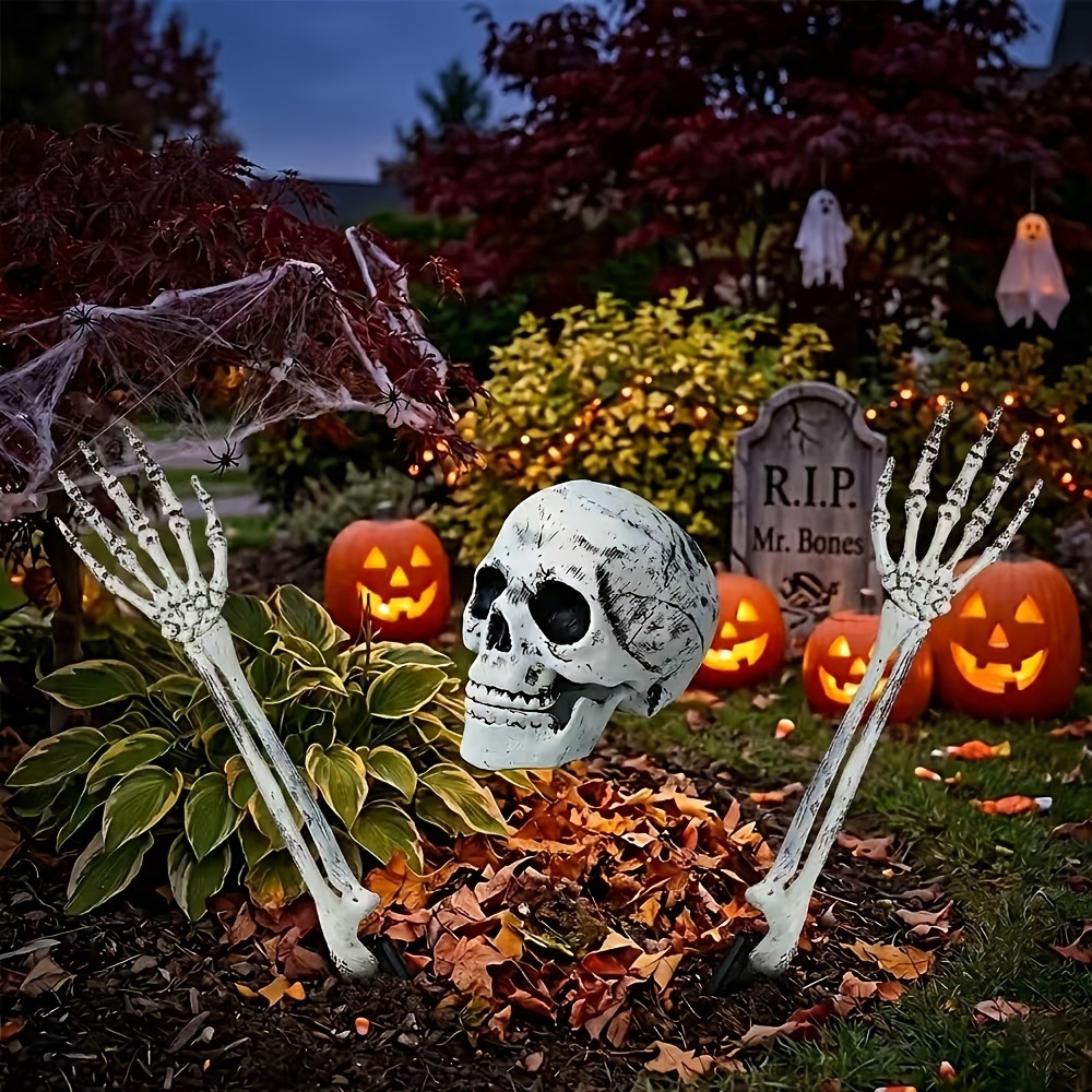 3-delige Halloween tuindecorat - Halloween Skeleton Decoration recensie en prijs