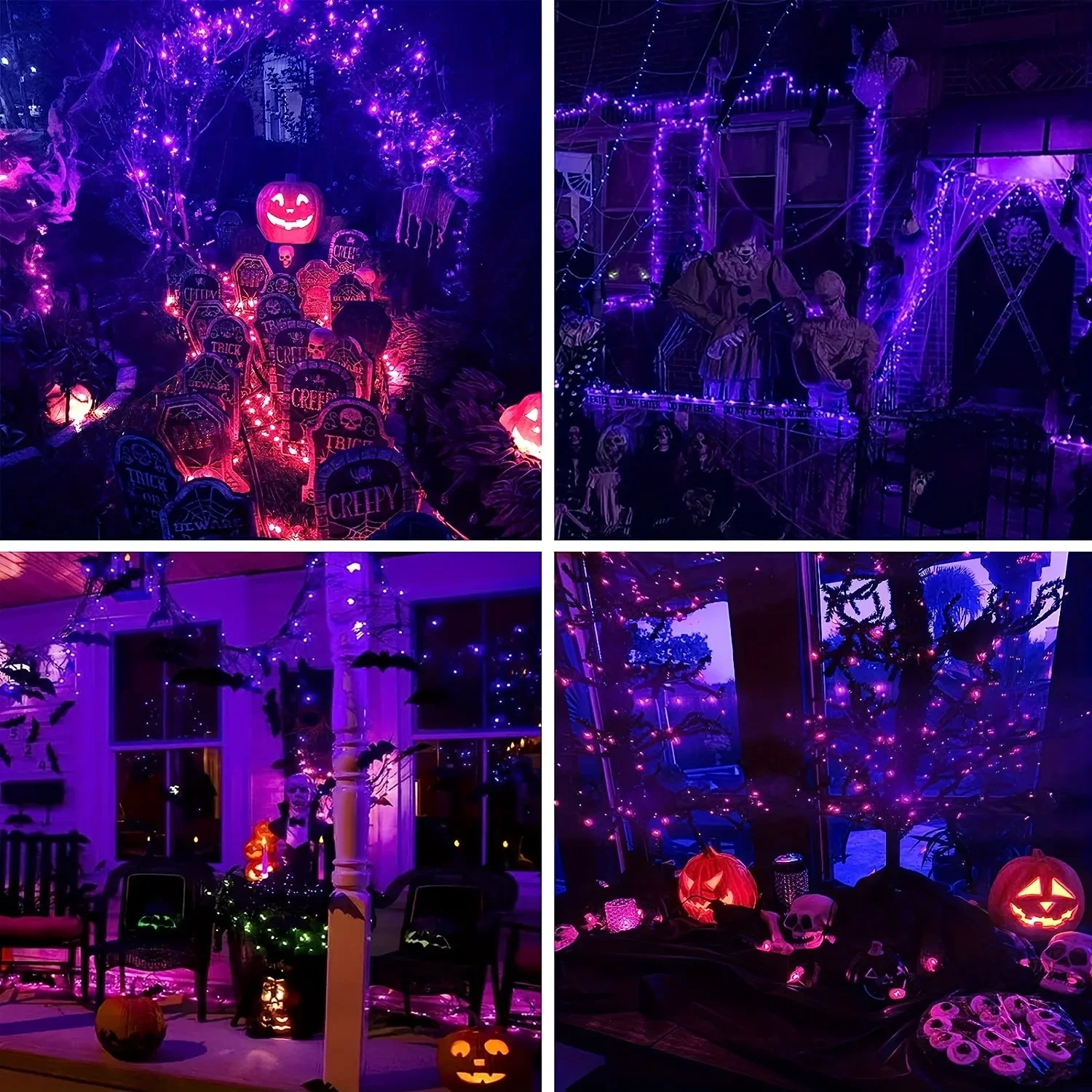 10-120M Koperdraad Lichtslinge - Halloween Led String Lights Orange recensie en prijs