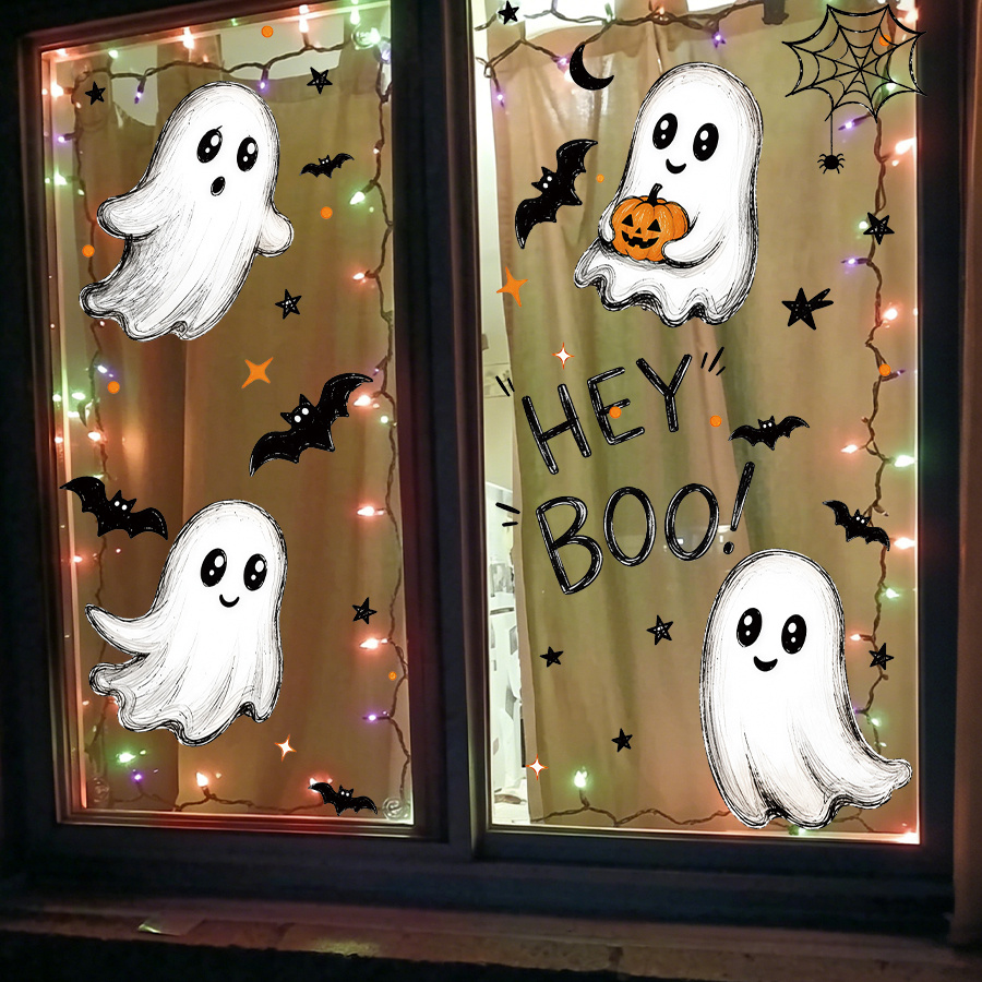 3 stuks Halloween raamstickers - Spider Web Halloween Decoration recensie en prijs
