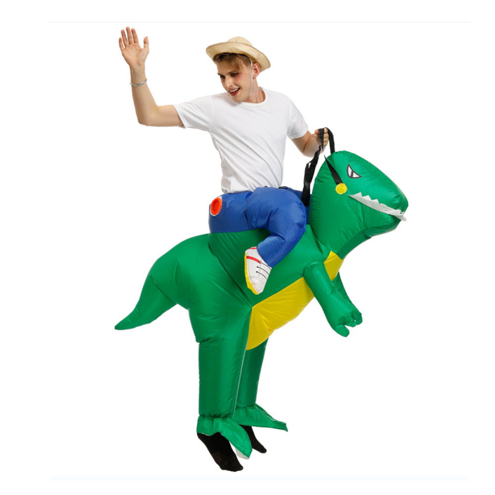 Opblaasbaar dinosauruskostuum  - Halloween Costume Adult recensie en prijs