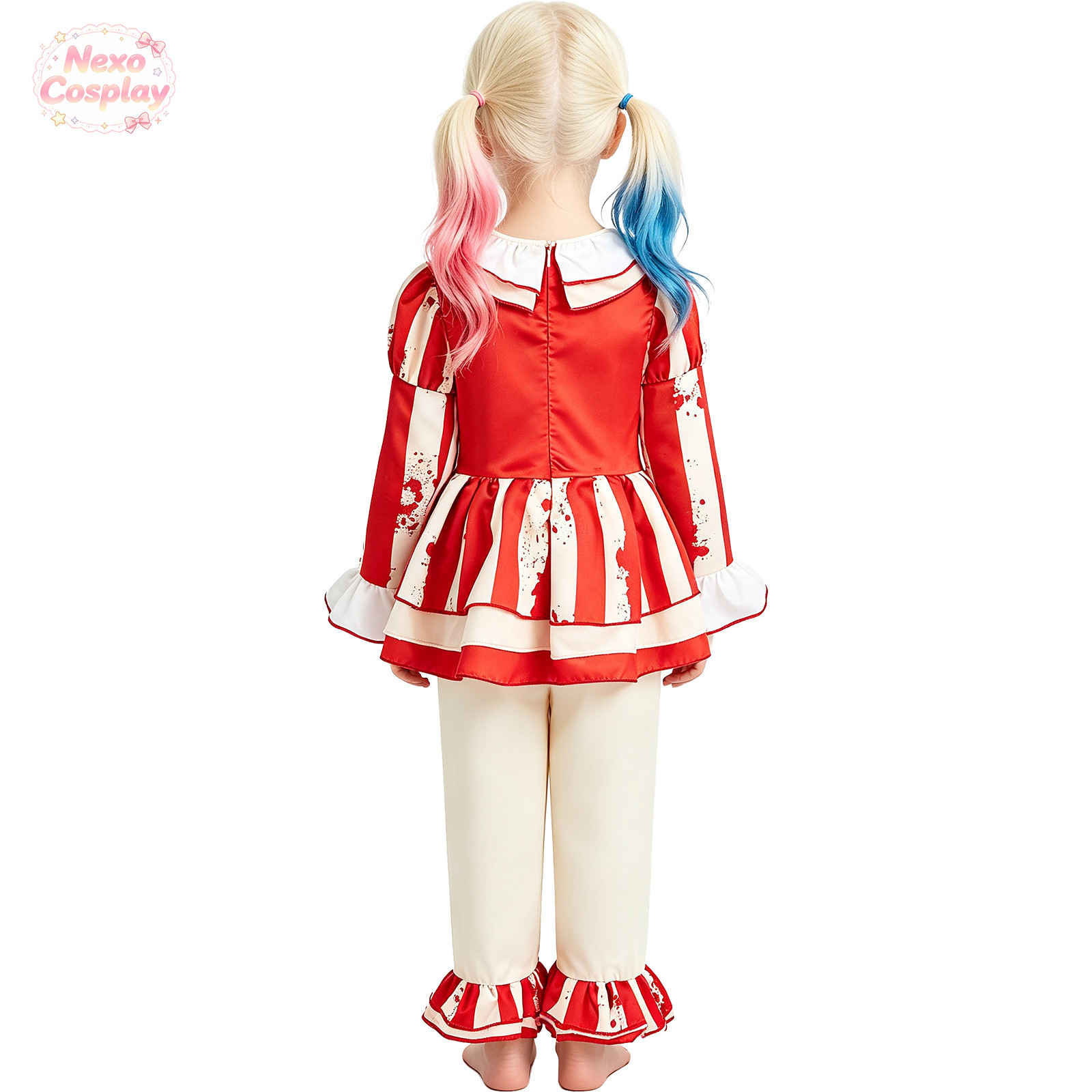 Kinderen Rood Wit Gestreept Ho - Halloween Costume Kids recensie en prijs