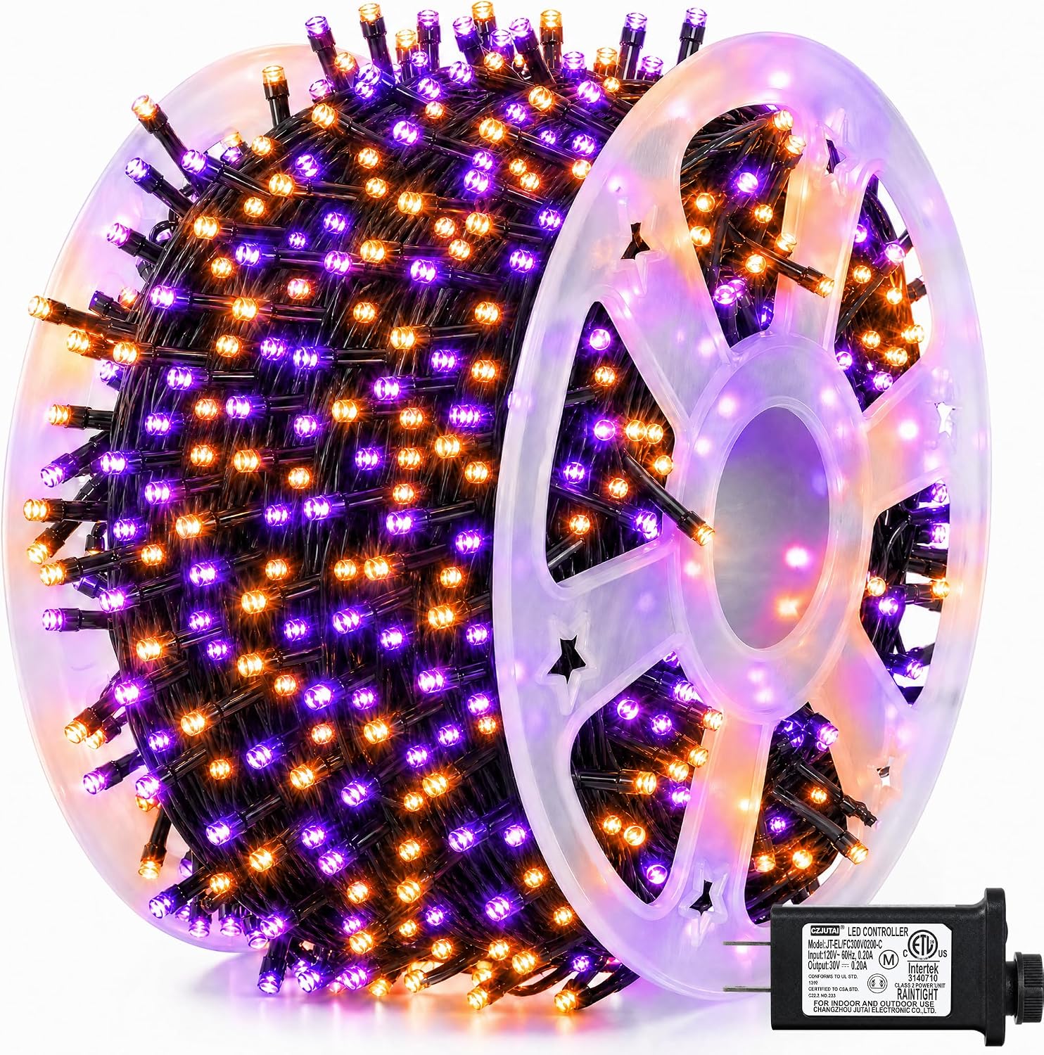 Dazzle Bright 164 FT 500 LED H - Halloween Led String Lights Orange recensie en prijs