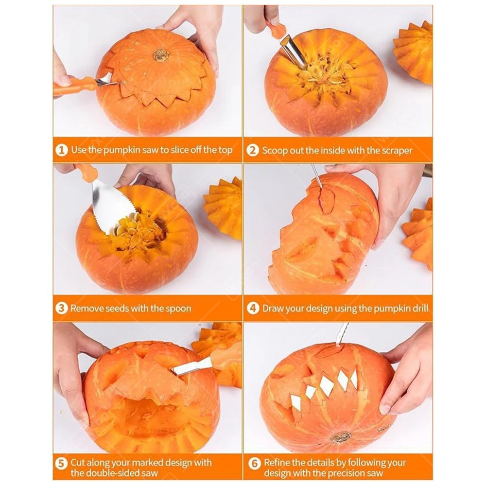 Halloween Pumpkin Carving Cutt - Pumpkin Lantern Halloween recensie en prijs