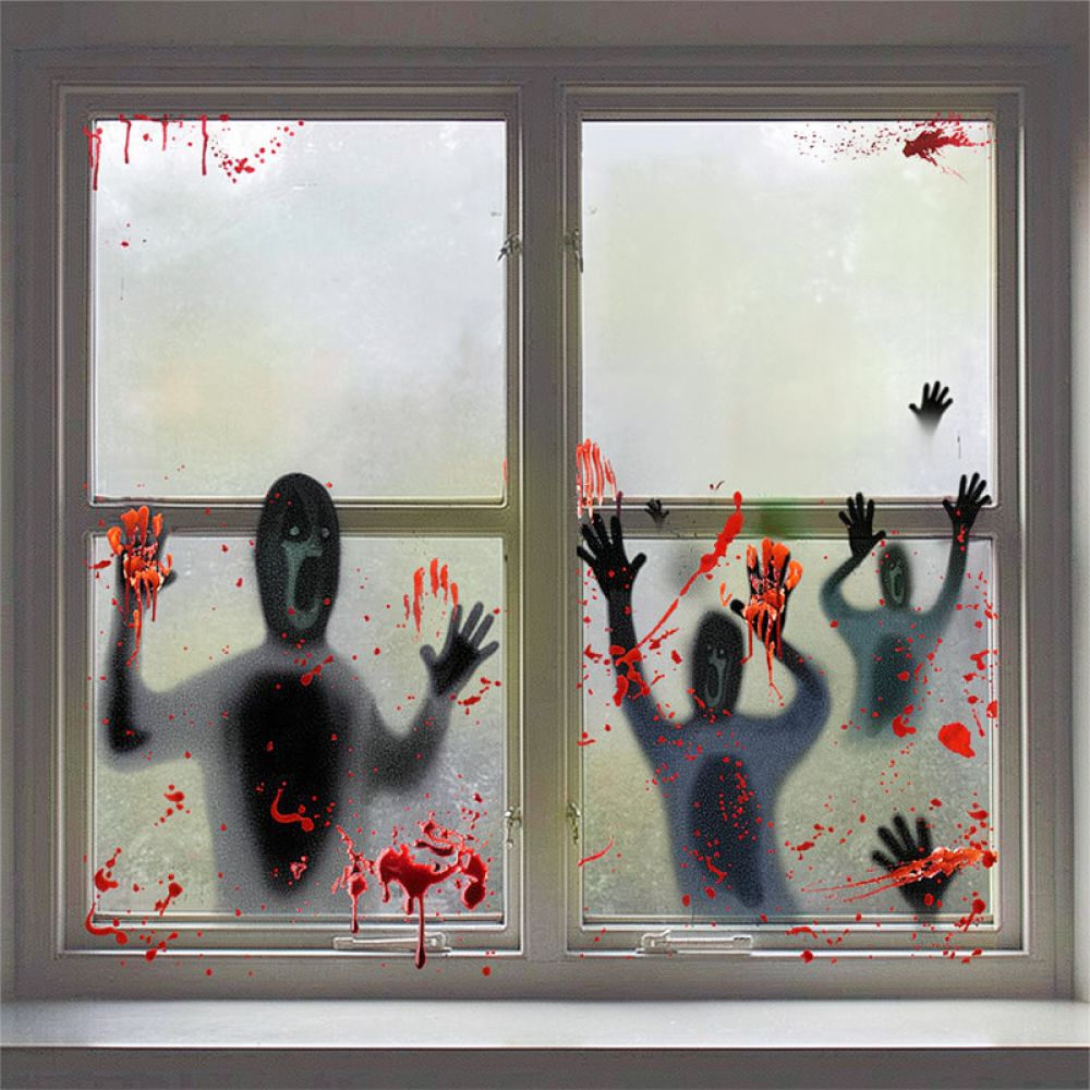Halloween-muurstickers, statis - Halloween Skeleton Decoration recensie en prijs