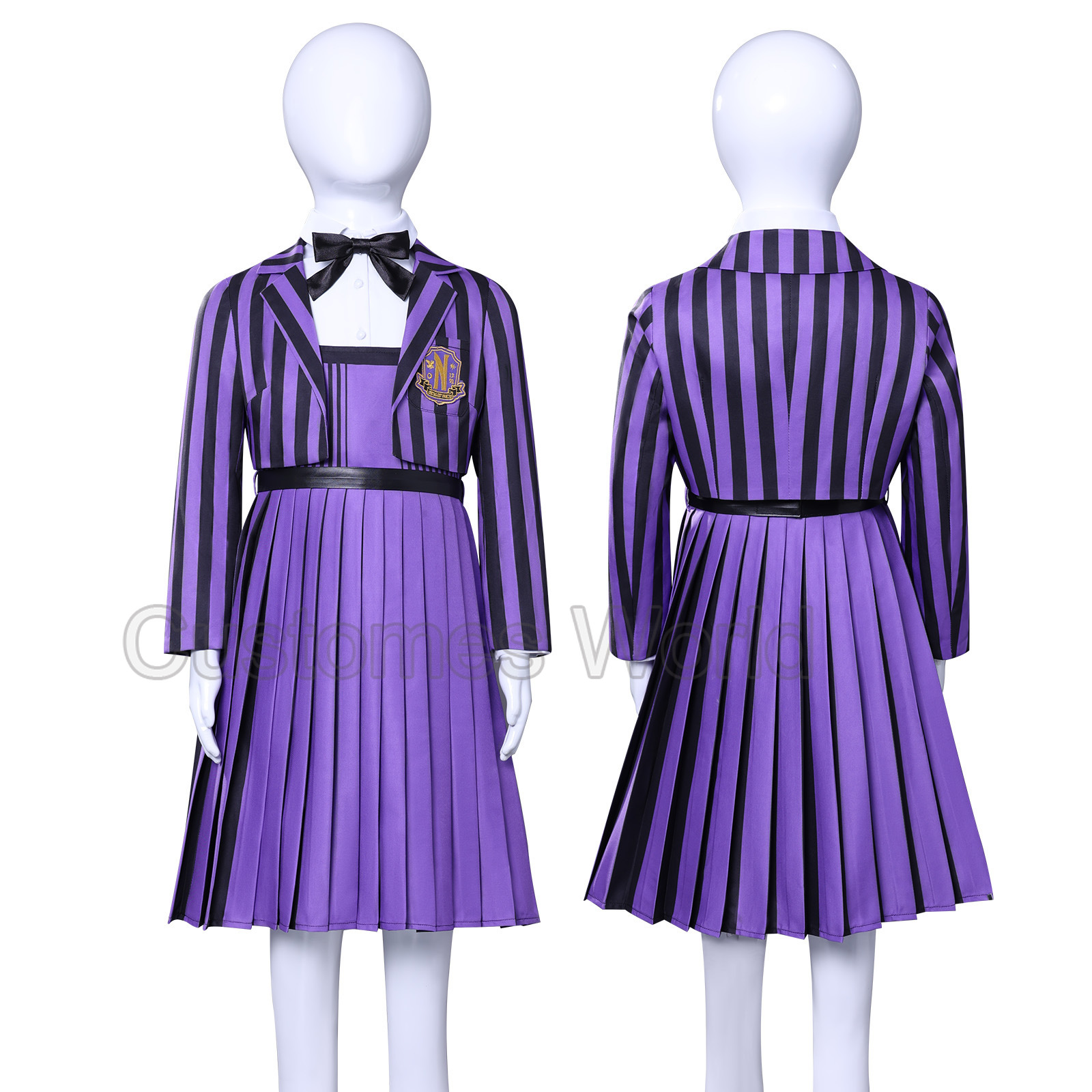 Nevermore Academy Uniform Emma - Halloween Costume Kids recensie en prijs
