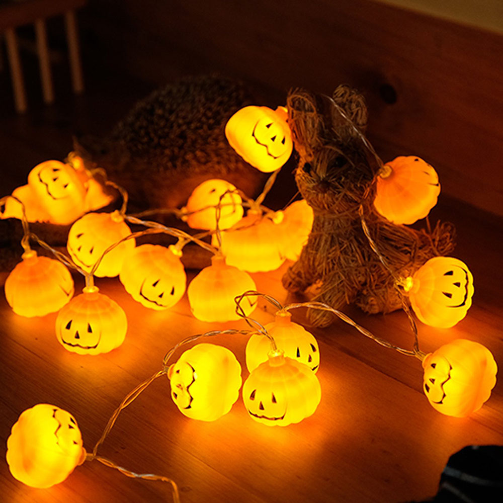 Halloween 3D Pompoen LED Licht - Halloween Led String Lights Orange recensie en prijs