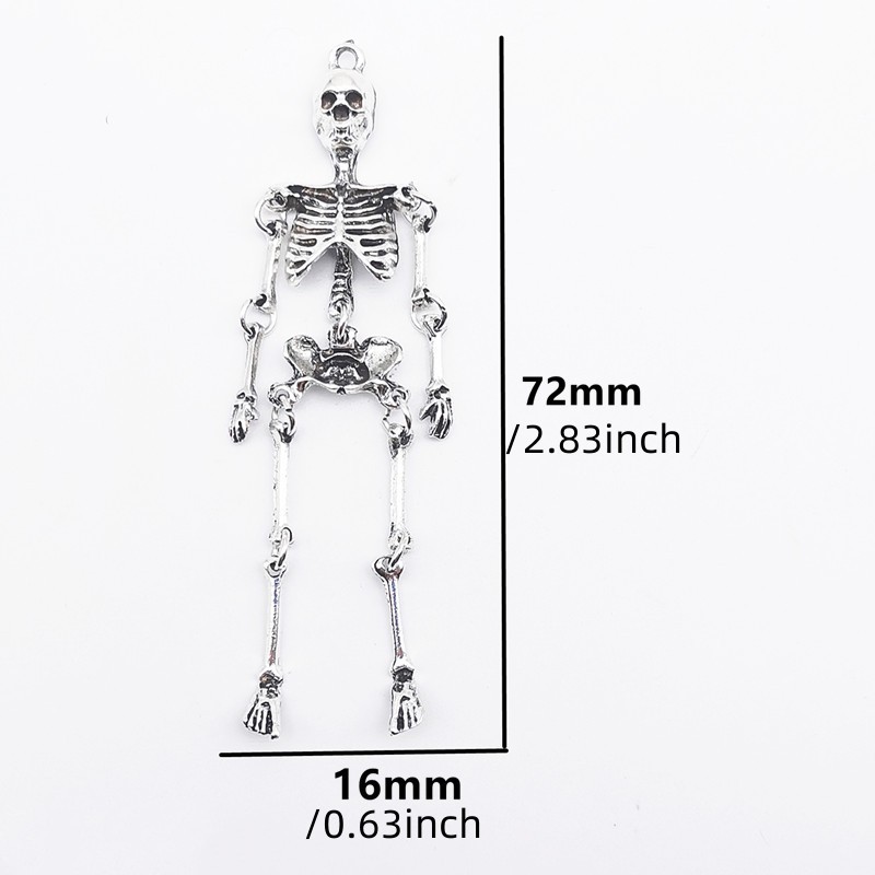2/5/10PCS Retro Schedel Skelet - Halloween Skeleton Decoration recensie en prijs