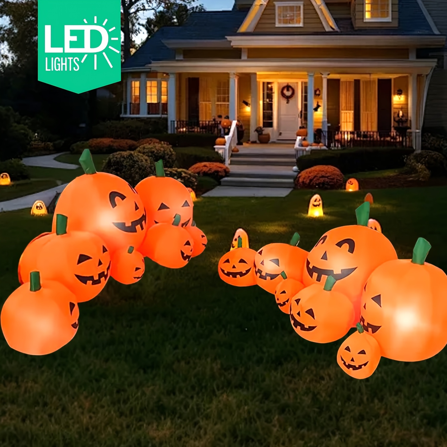 NIEUW: 7,5FT Halloween Opblaas - Halloween Pumpkin Decor Led recensie en prijs