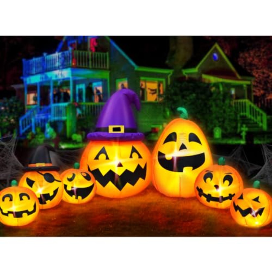 Opblaasbare Halloween-pompoen  - Halloween Pumpkin Decor Led recensie en prijs