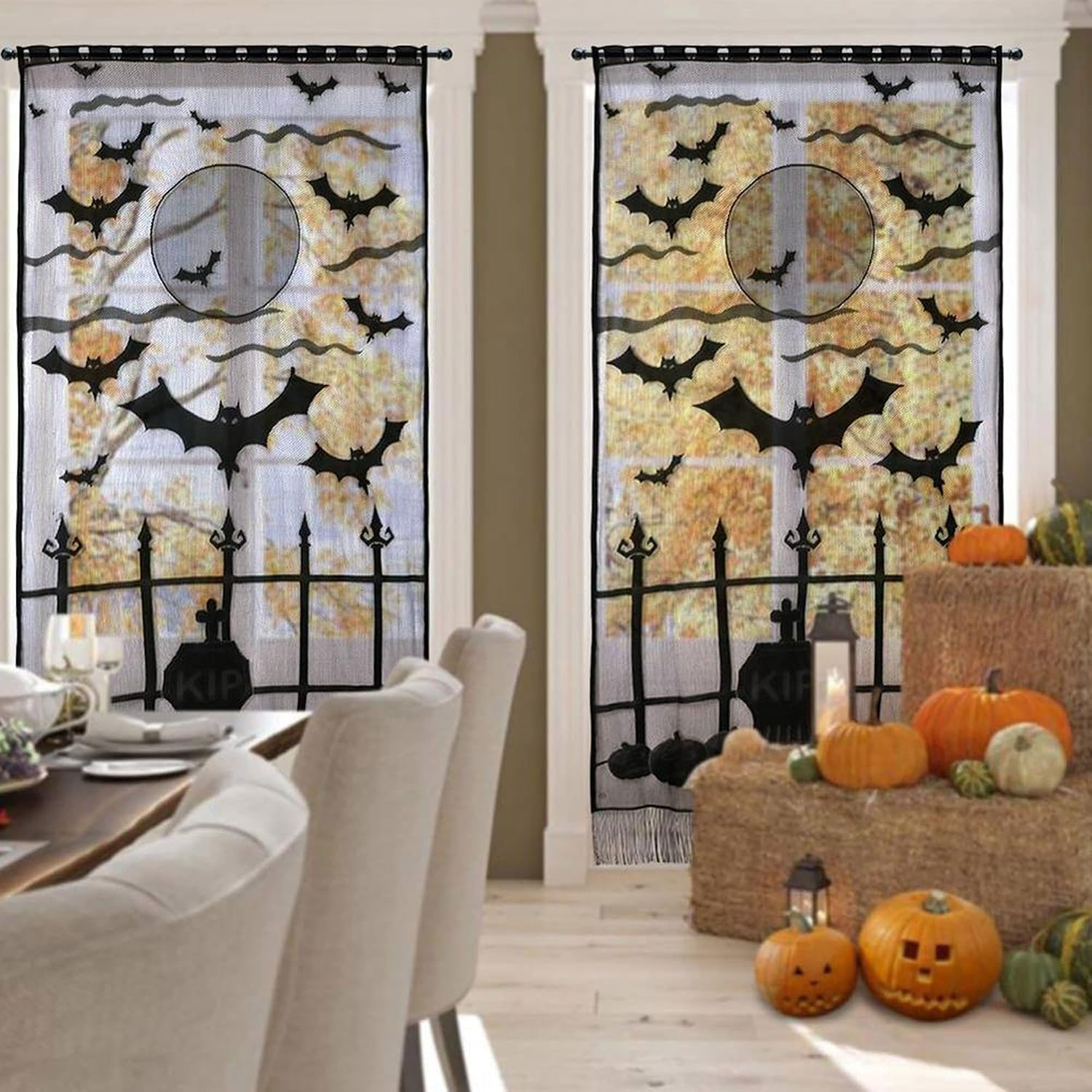 Halloween Skelet Kant Deurgord - Halloween Skeleton Decoration recensie en prijs
