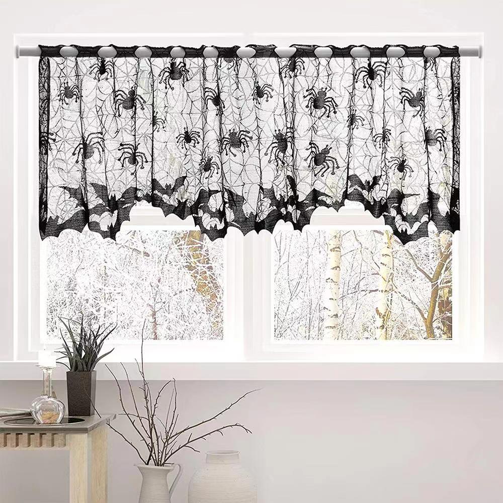Halloween Zwarte Kant Spinnenw - Spider Web Halloween Decoration recensie en prijs