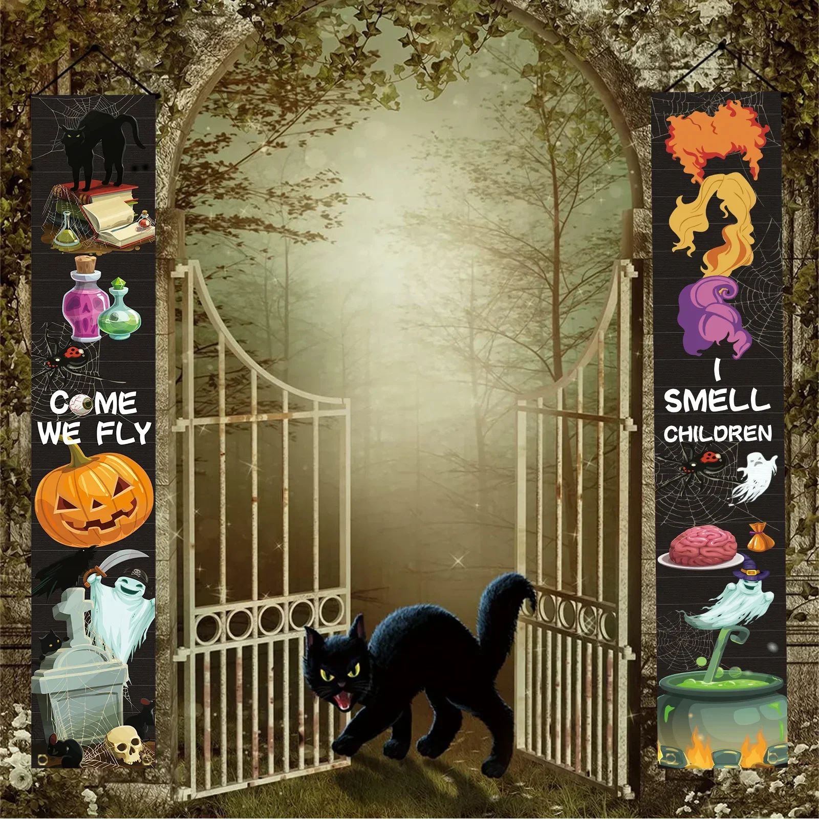 Halloween Pompoen Couplet Horr - Spider Web Halloween Decoration recensie en prijs