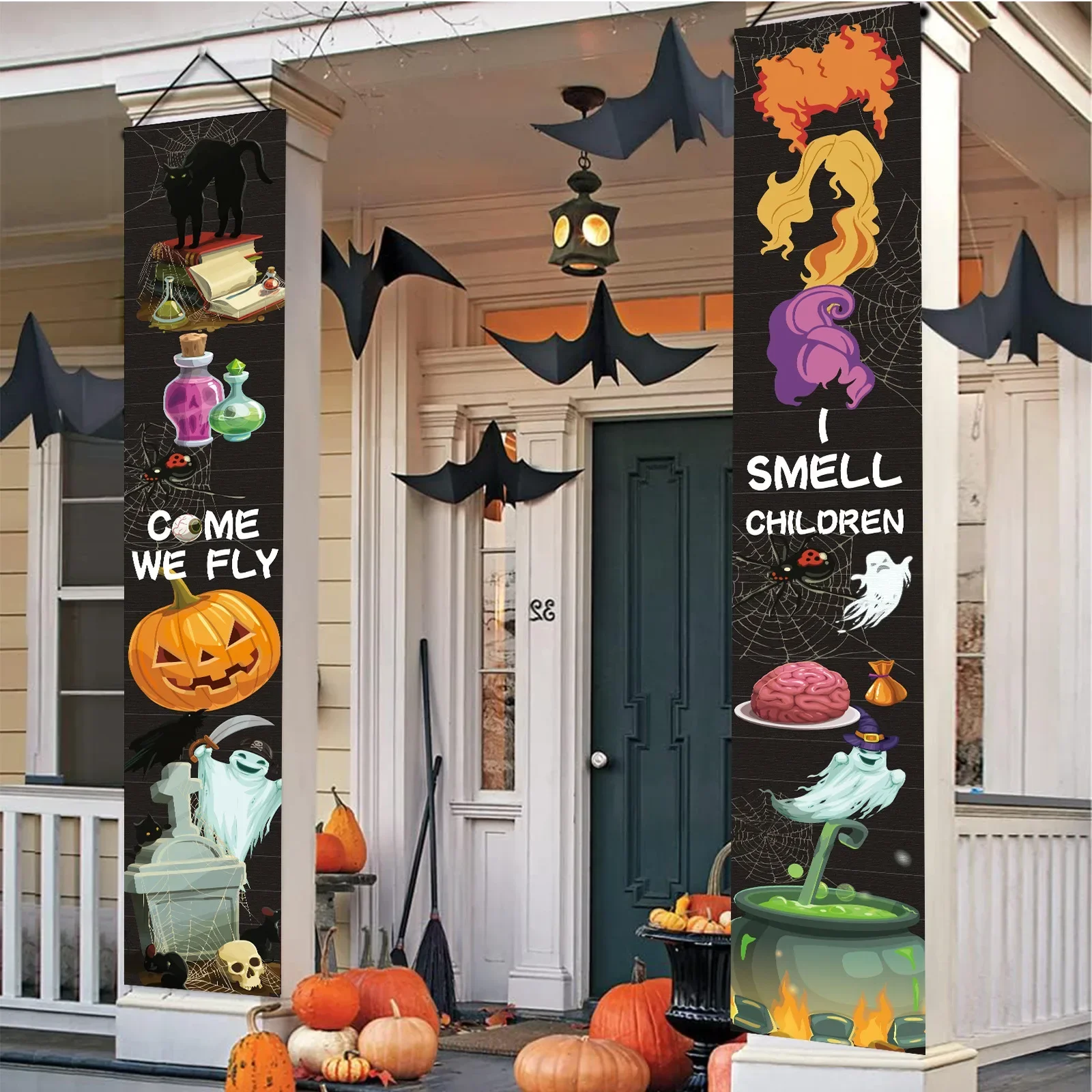 Halloween Pompoen Couplet Horr - Spider Web Halloween Decoration recensie en prijs