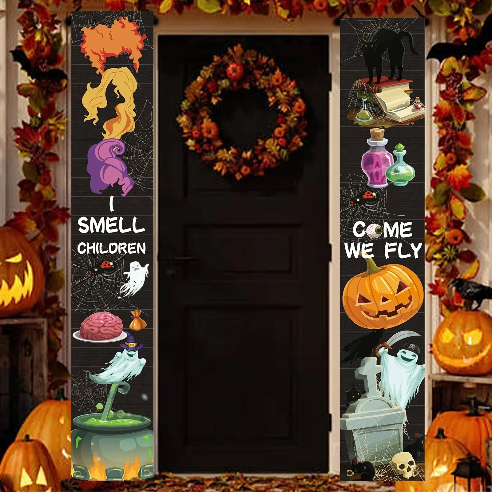 Halloween Pompoen Couplet Horr - Spider Web Halloween Decoration recensie en prijs