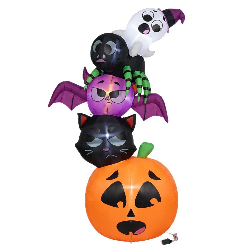 18m Halloween opblaasbare deco - Halloween Pumpkin Decor Led recensie en prijs