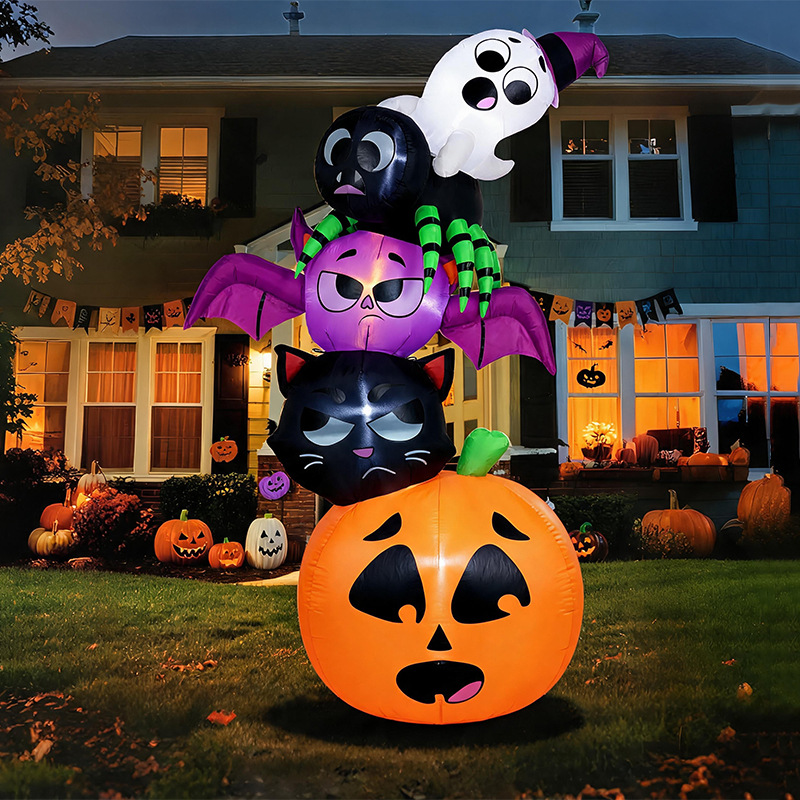 18m Halloween opblaasbare deco - Halloween Pumpkin Decor Led recensie en prijs