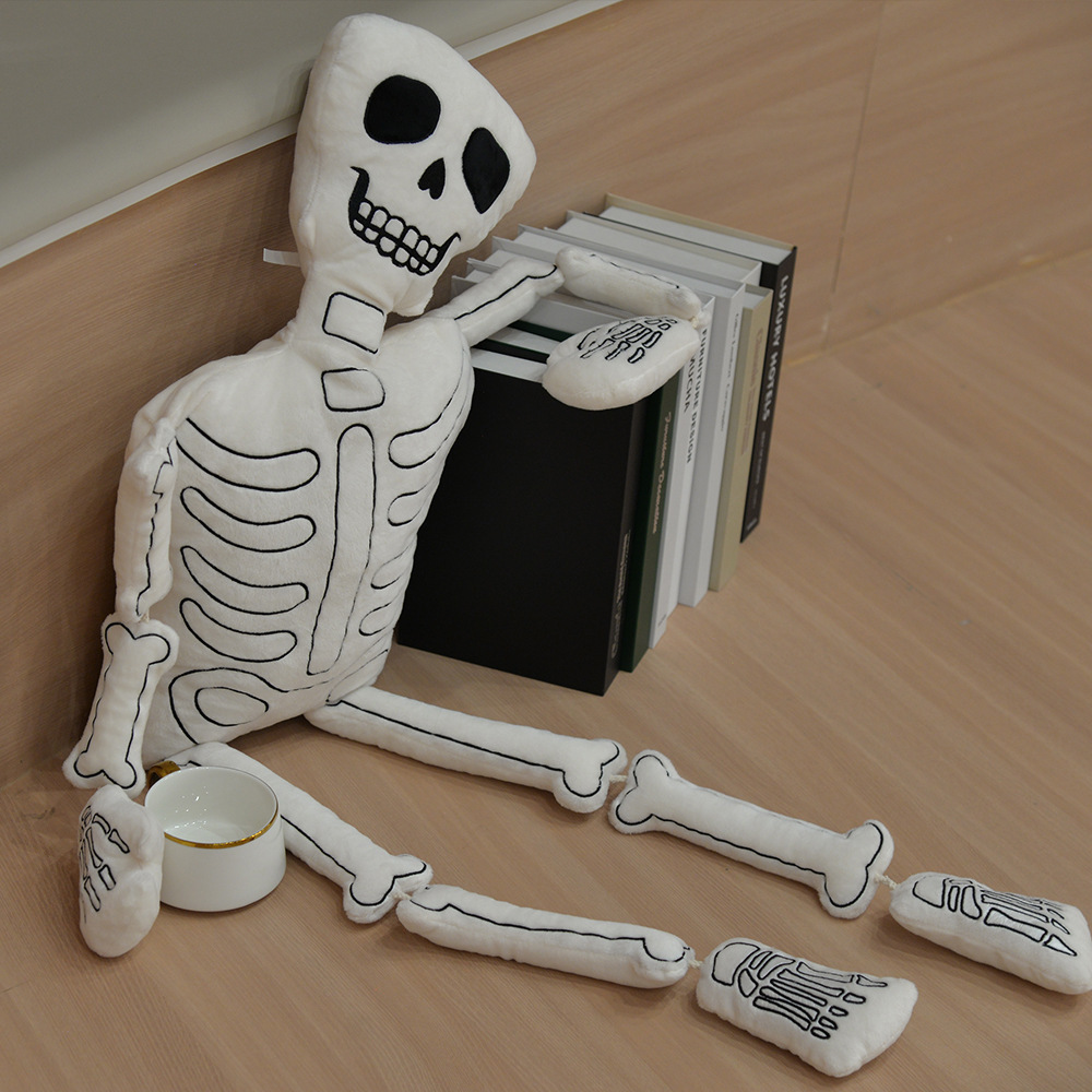 Halloween Skelet Pluche Pop Wi - Halloween Skeleton Decoration recensie en prijs