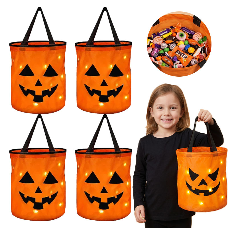 1-10PC LED Halloween Pompoenma - Halloween Pumpkin Decor Led recensie en prijs
