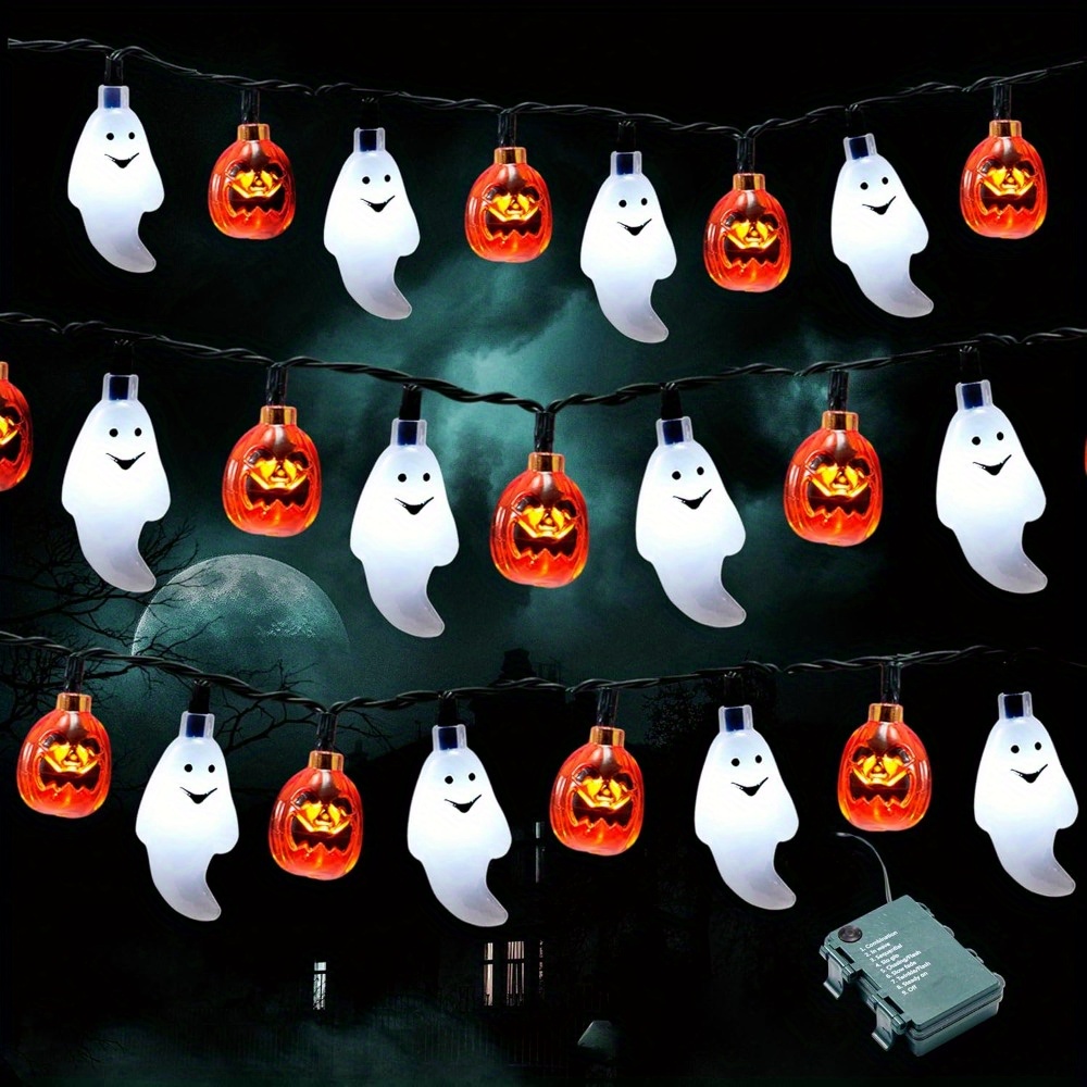 19.7FT 30 stuks LED batterij-a - Halloween Led String Lights Orange recensie en prijs